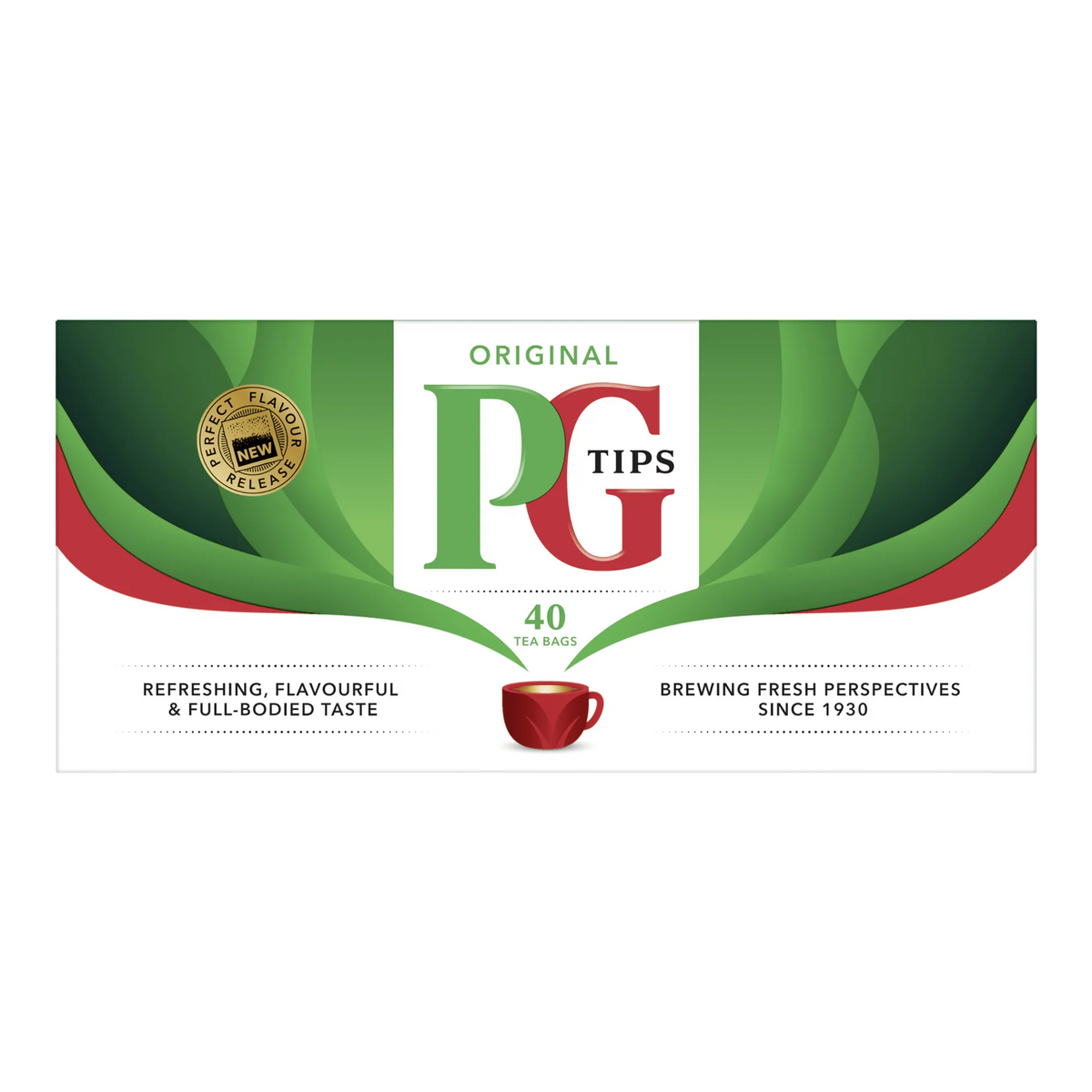 PG TIPS - 40 Teebeutel Schwarzer Tee