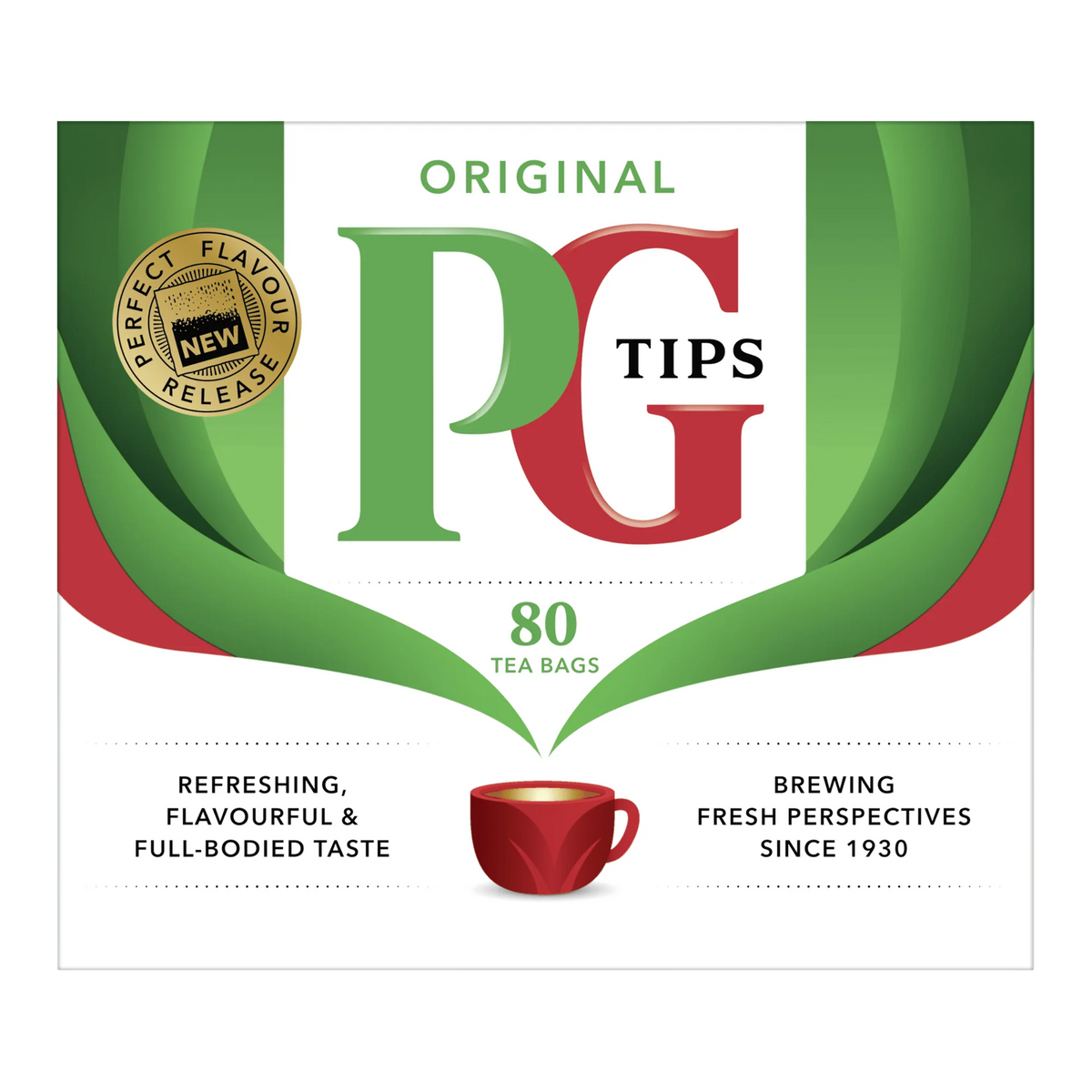 PG TIPS - 80 Teebeutel Schwarzer Tee